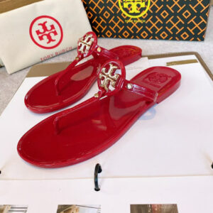 Tory Burch Mini Miller Flat Jelly Thong Sandals Women's Designer Sandals - Image 14