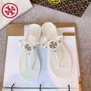 Tory Burch Mini Miller Flat Jelly Thong Sandals Women's Designer Sandals - Image 12