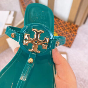 Tory Burch Mini Miller Flat Jelly Thong Sandals Women's Designer Sandals - Image 11