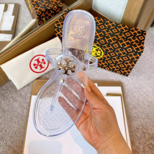 Tory Burch Mini Miller Flat Jelly Thong Sandals Women's Designer Sandals - Image 10