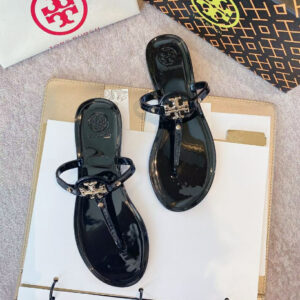 Tory Burch Mini Miller Flat Jelly Thong Sandals Women's Designer Sandals - Image 8