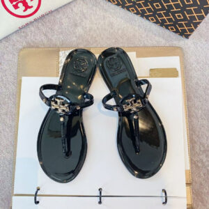 Tory Burch Mini Miller Flat Jelly Thong Sandals Women's Designer Sandals - Image 7