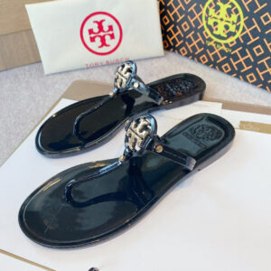 Tory Burch Mini Miller Flat Jelly Thong Sandals Women's Designer Sandals - Image 6