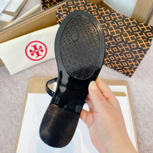 Tory Burch Mini Miller Flat Jelly Thong Sandals Women's Designer Sandals - Image 4