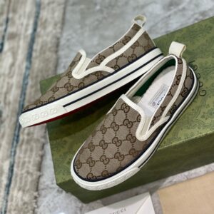 Gucci Tennis 1977 Designer Sneakers Canvas Shoes - Image 3