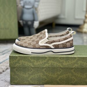 Gucci Tennis 1977 Designer Sneakers Canvas Shoes - Image 4