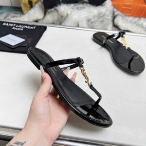 Saint Laurent Cassandra Sandals - Image 9