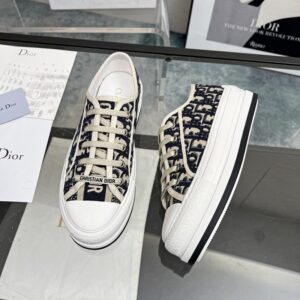 Embroidery Walk'n'Dior Sneaker Toile de Jouy Embroidered Cotton - Image 14