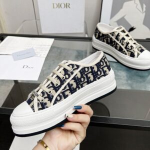 Embroidery Walk'n'Dior Sneaker Toile de Jouy Embroidered Cotton - Image 16