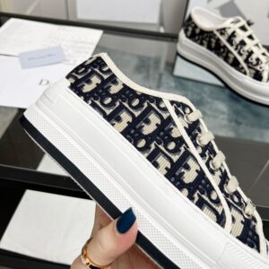 Embroidery Walk'n'Dior Sneaker Toile de Jouy Embroidered Cotton - Image 3