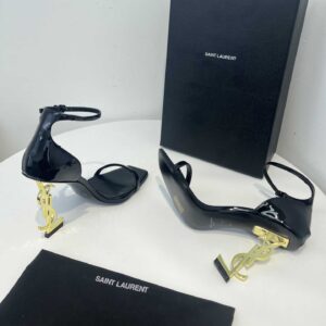 Top Quality Saint Laurent High Heels Opyum Sandals - Image 8