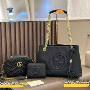【3-Piece Bag Set】Gucci Dionysus Supreme Shoulder Bag - Image 6
