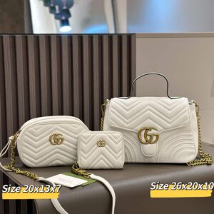 【3-Piece Bag Set】Gucci Dionysus Supreme Shoulder Bag - Image 3