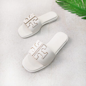Tory Burch Double T Sport Slide Women's Designer Sandals - Image 10