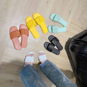 Tory Burch Double T Sport Slide Women's Designer Sandals - Image 12