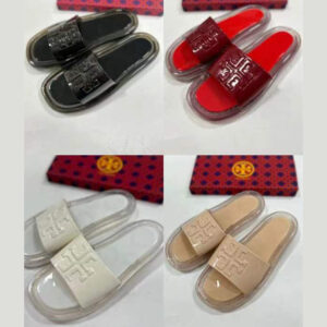 Tory Burch Bubble Jelly Slides - Image 3