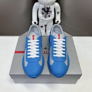 Prada America's Cup Panelled Sneakers - Image 14