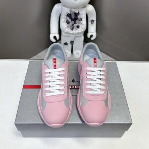 Prada America's Cup Panelled Sneakers - Image 11