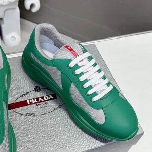 Prada America's Cup Panelled Sneakers - Image 9