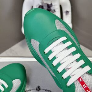 Prada America's Cup Panelled Sneakers - Image 8