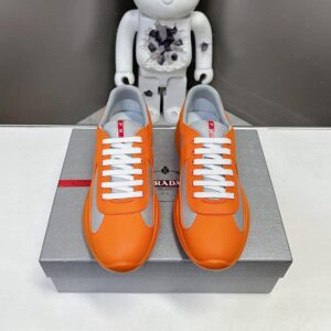 Prada America's Cup Panelled Sneakers - Image 4