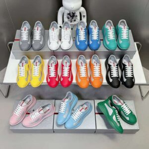 Prada America's Cup Panelled Sneakers