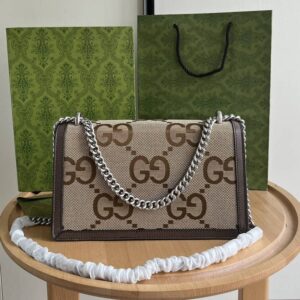 Gucci Dionysus Jumbo GG Small Chain Shoulder Bag - Image 5