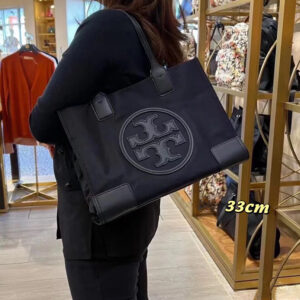 Tory Burch Ella Patent Women's Designer Tote Bags - Image 2