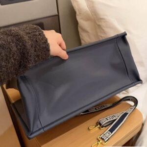 Dior Luxury Designer Book Tote Handbags with the Dior Oblique Motif - Image 6