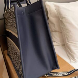 Dior Luxury Designer Book Tote Handbags with the Dior Oblique Motif - Image 10
