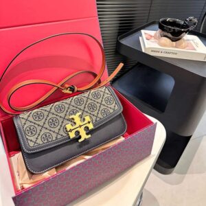Tory Burch T Monogram Eleanor Bag Women's Designer Shoulder Bags - Image 3