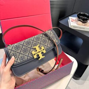 Tory Burch T Monogram Eleanor Bag Women's Designer Shoulder Bags - Image 2