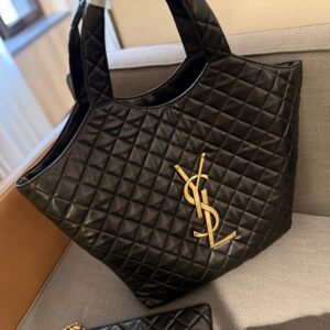 YSL Yves Saint Laurent Black Tote Bags - Image 3
